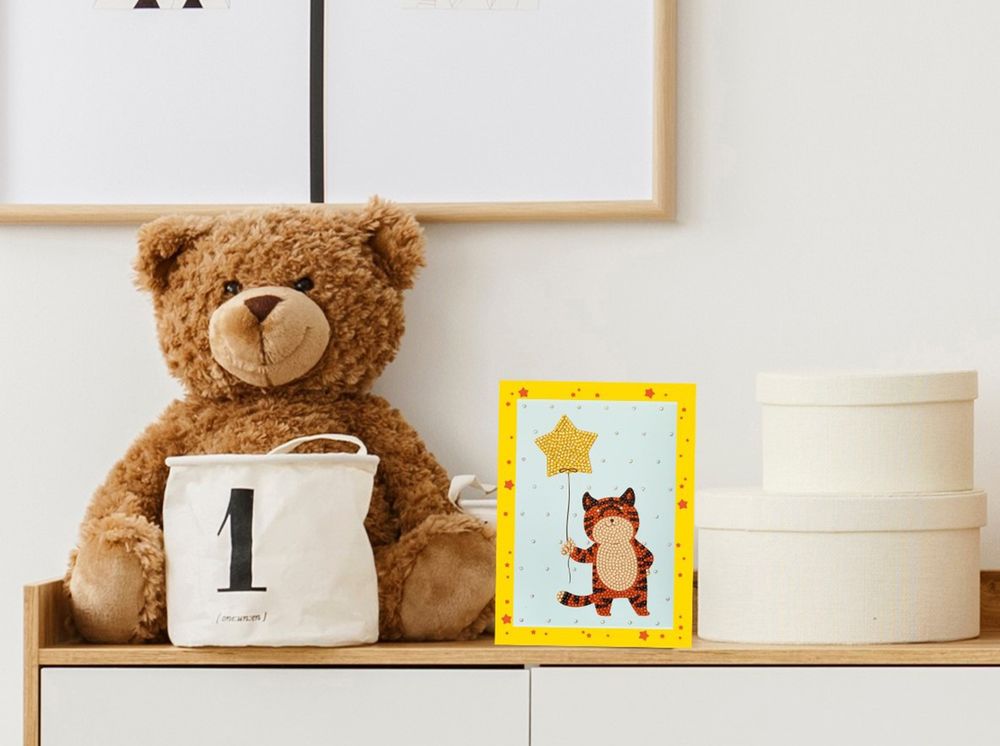 Алмазная (кристальная) мозаика Фрея ALVS-053, мини-картинка Моя звёздочка, 14х19.5 см