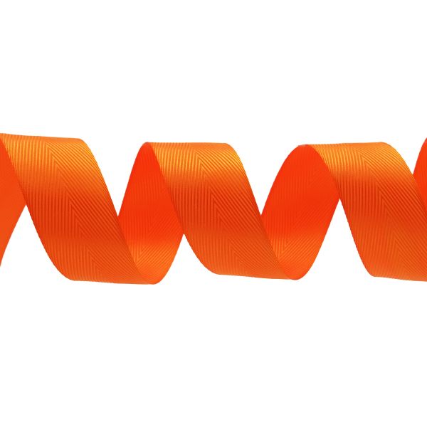 Лента декоративная ёлочка 40.0 мм / 20±1 метров, 46 оранжевый