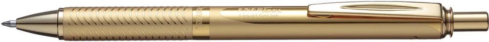 Ручка гелевая Pentel Energel Sterling 0.7 мм, BL407X-A золотой корпус
