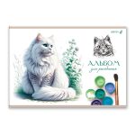 Альбом для рисования 100 г/м², A4 29.5х20.2 см, 40 л. на скобе 5 шт, 01714 МИКС Цветные зарисовки, Светоч А258