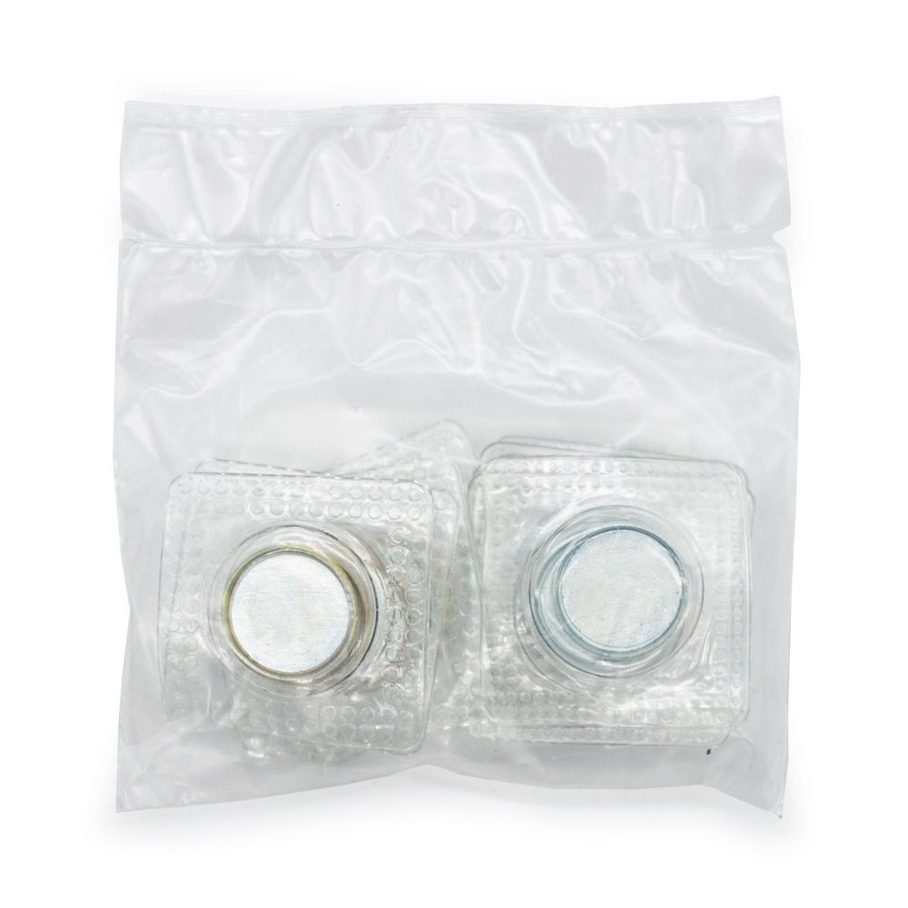 Кнопка магнитная металл ⌀18.0 мм, 6 шт, NEW STAR