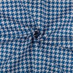 Ткань для пэчворка Peppy Бабушкин сундучок, рулон 112 см / 5 метров, БС-31 Гусиная лапка я.синий, Peppy