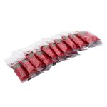 Бисер Astra&Craft 11/0 (2.1 мм), 200 г (10х20 г), цв. 316-О кирпичный/прозрачный с цветным центром