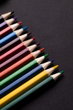 Карандаш акварельный в наборе заточенный 2х12 цв, в металлической коробке, Аква-колор