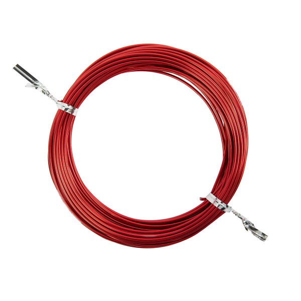 Проволока для плетения ⌀1.5 мм,±0.5 м, 23 красный, Промысел MM-003