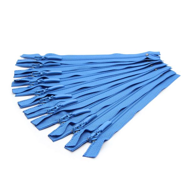 Молния спираль (витая) Arta Т5 (5 мм) 1 зам., н/раз., 18 см, цв. 260 голубой, уп.10 шт