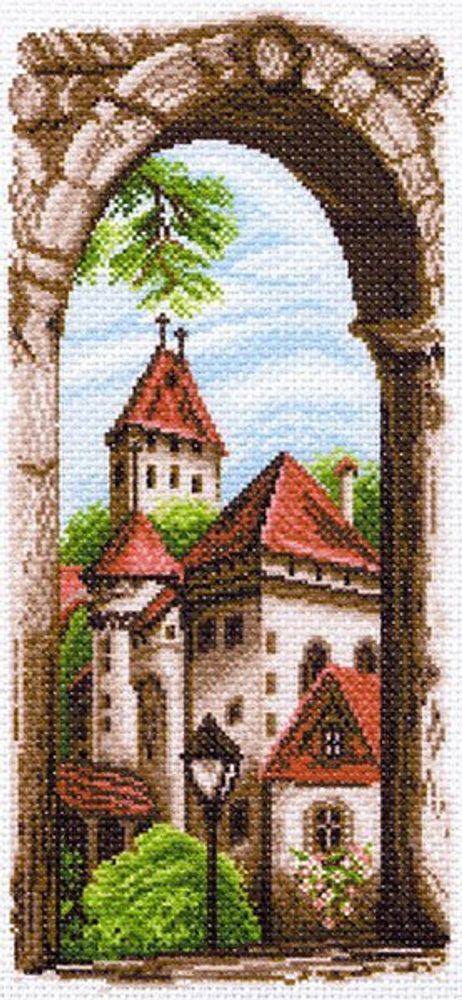 Рисунок на канве Матренин Посад 24х47 - 1497 Крыши старого города
