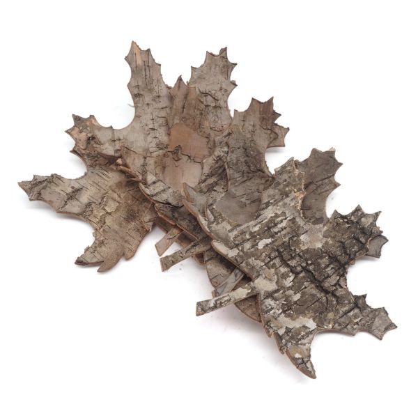 Декоративные элементы из коры дерева 