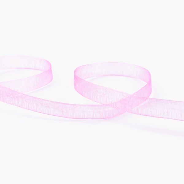 Лента капроновая (органза) 10.0 мм / 22.8±1 метра, 058 сиреневый, Blitz OR-10