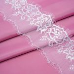 Кружево шантильи (реснички) 100 мм, 15м, цв.белый