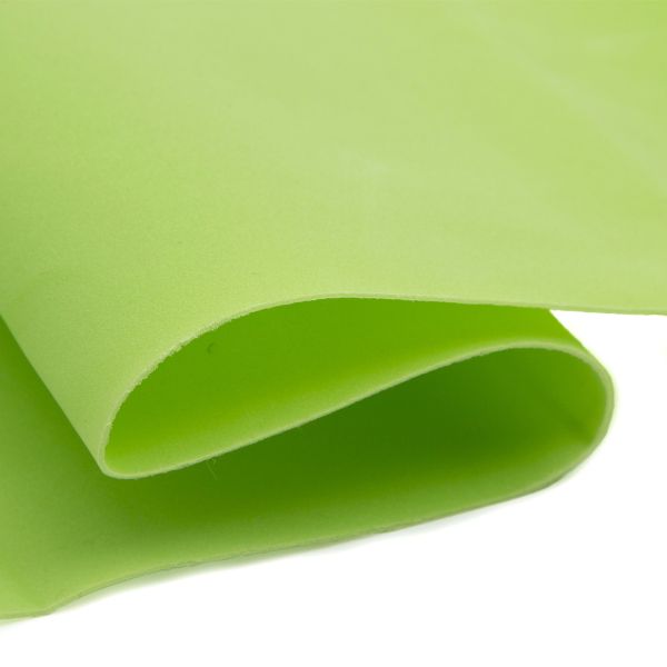 Фоамиран шелковый 50х50см, 1.0мм, st-0700б, св. зеленый