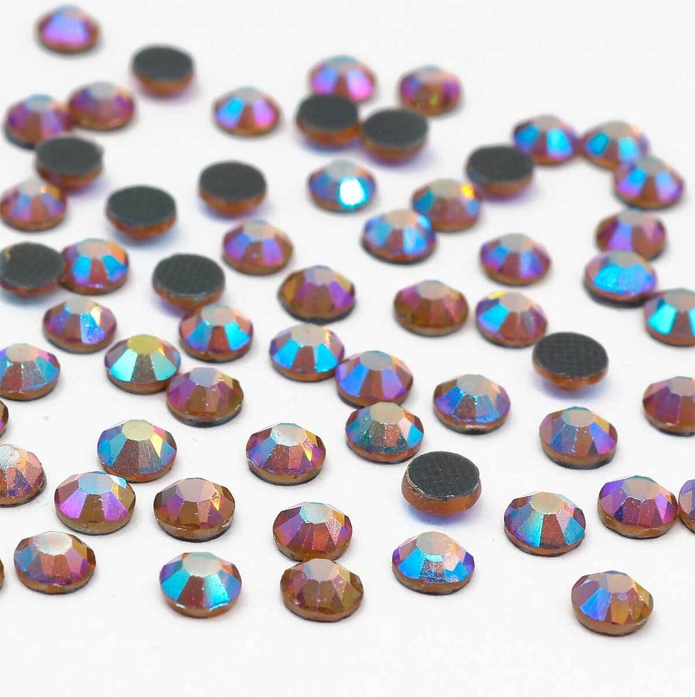 Стразы термоклеевые, 4мм, ss16, 144 шт/уп, Cristyle (107АВ)