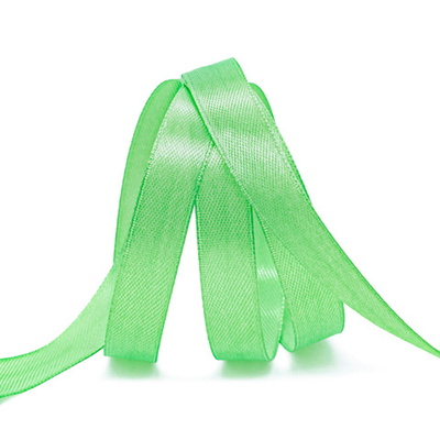 Лента атласная 1-сторонняя 12.0 мм / 22.86±1 метров, 085 яркий салат, Globus