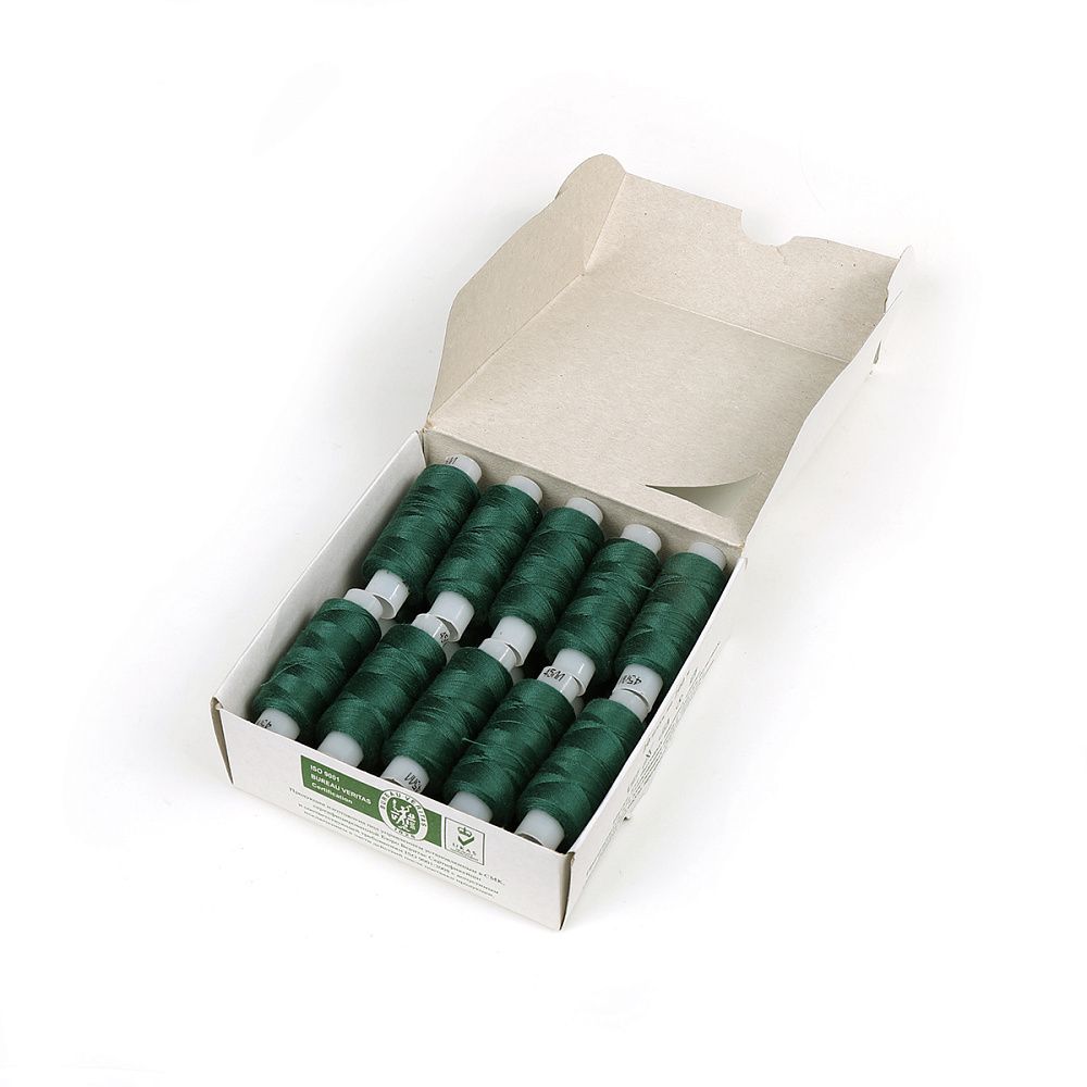 Нитки армированные ПНК им.Кирова 45ЛЛ, бытовые, 200 м / 20 кат., 3507 зеленый