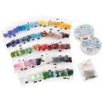 Подарочный набор бисера Preciosa 10/0 (2.3 мм), 250 г, 1-й сорт, №01, PNGB-50