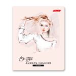 Тетрадь ученическая общая, выборочные блёстки, A5+ 40 л. на скобе 65 г/м², белизна 100%, 10 шт, клетка в термоусадочной пленке, 000472 От кутюр, Светоч 40ТСК5_5_2_1