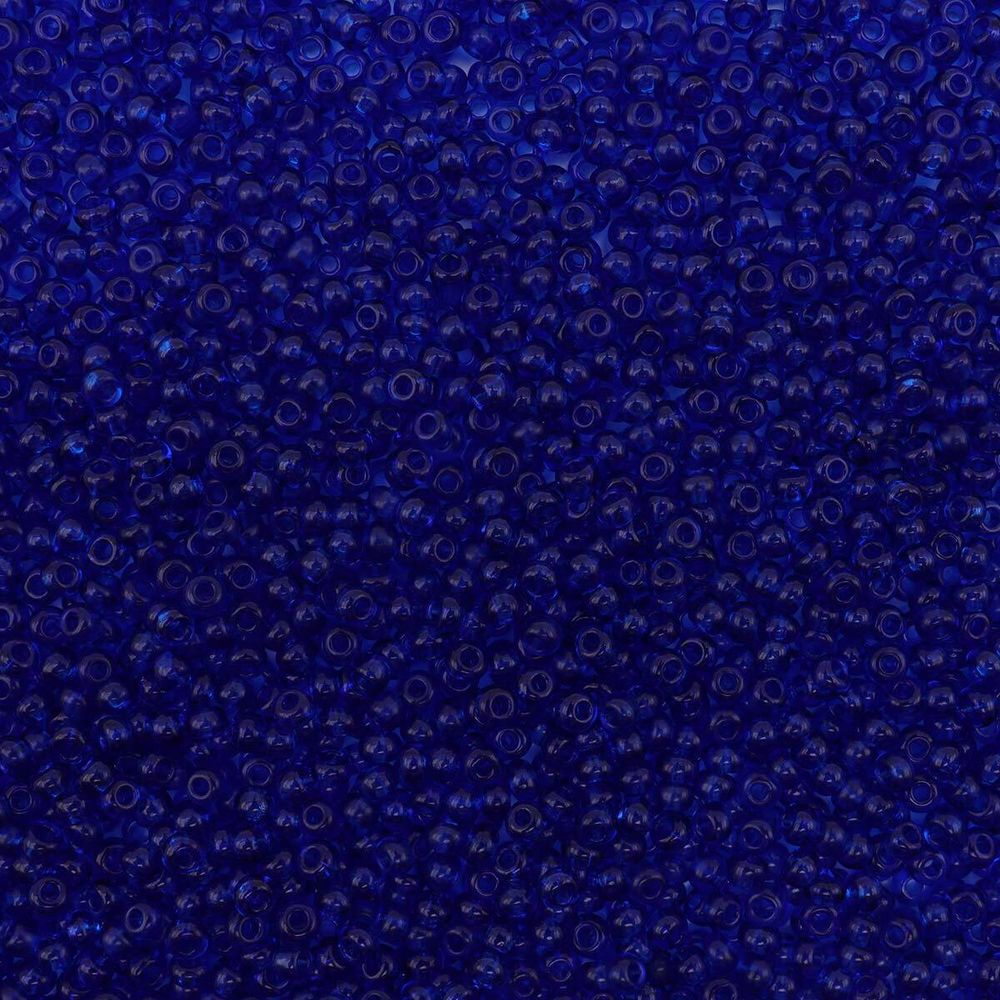 Бисер Preciosa прозрачный 10/0 (60300), круг. отв., 500г (Ч)