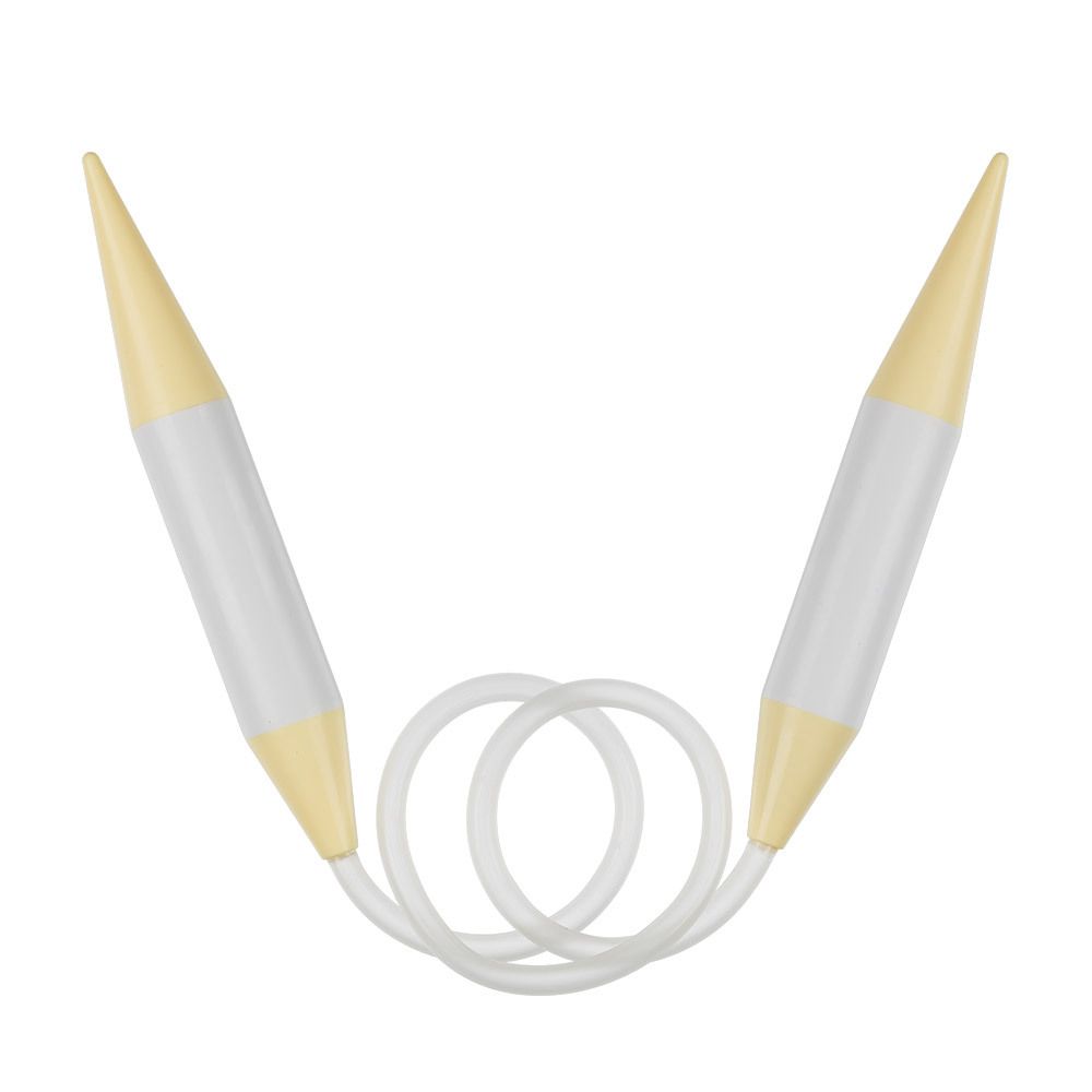 Спицы круговые пластик ⌀25,0 мм, 80 см, Gamma PKN1