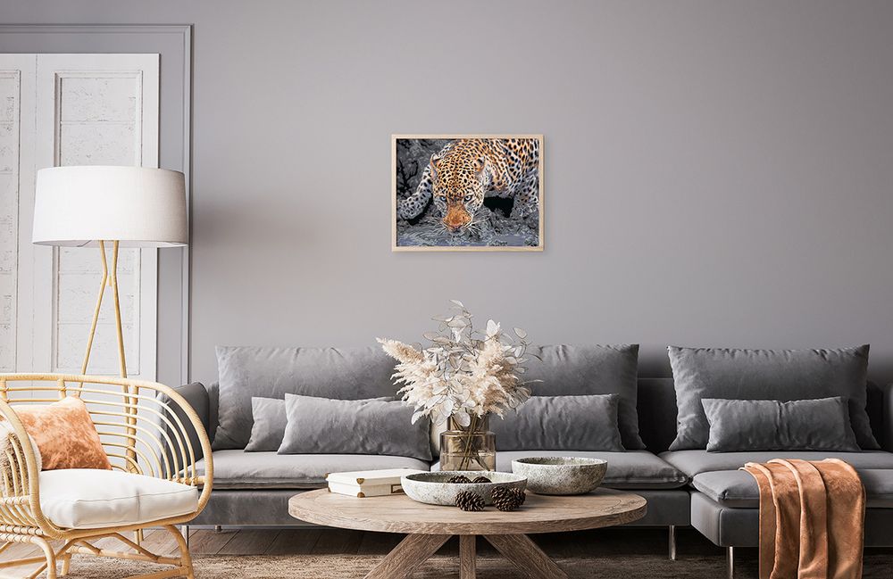 Картина по номерам Фрея PNB/PMC-193, Взгляд хищника, (цветной холст) 40х30 см