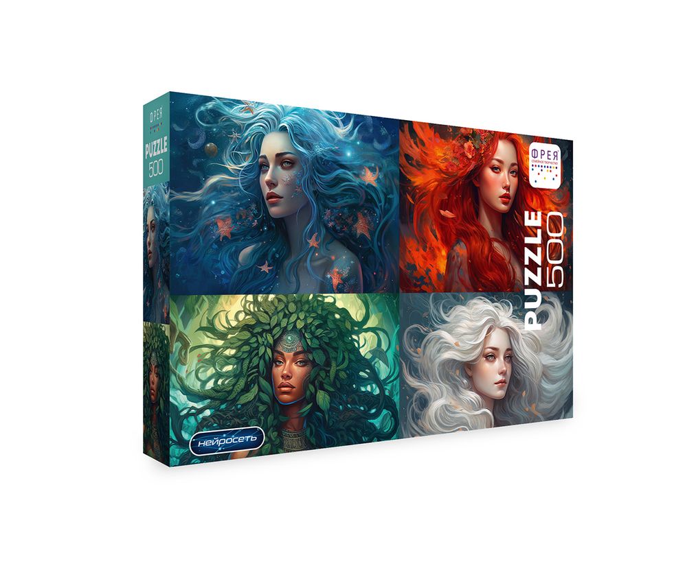 Пазл 500 элементов, Душа стихий, PZL-500/48, Фрея