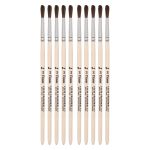 Кисть пони школьная №3,10 шт