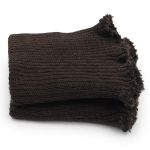 Манжеты трикотажные 8.5х9.5 см, 1 пара, плотные, 729 коричневый