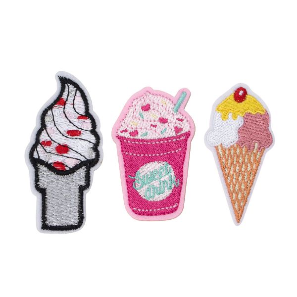 Термоаппликации Мороженое 2, 3 шт, Hobby&Pro