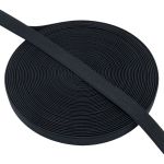 Резинка башмачная 25.0 мм / 20 метров, 34.4 г/п.м., (Мн), черный, 90805Ч