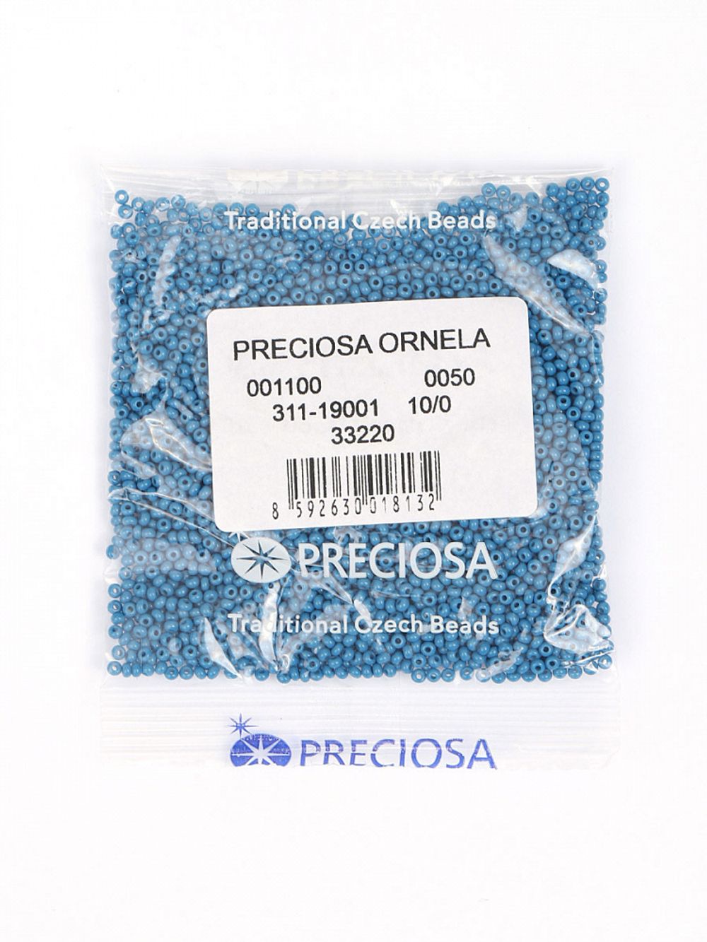 Бисер Preciosa 10/0 (2.3 мм), 50 г, NO цв. 33220/311-19001