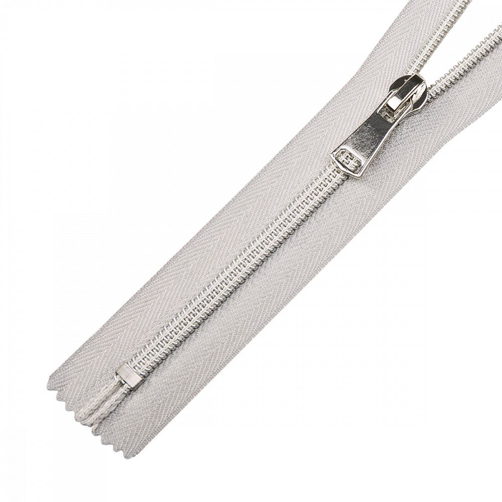 Молния спираль (витая) Т5 (5 мм) 1 зам., н/раз., 18 см, декор., цв.S336 серый уп.50 шт Молния спираль (витая) Т5 (5 мм) 1 зам., н/раз., 18 см, декор., цв.S336 серый уп.50 шт