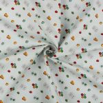 Ткань для пэчворка Peppy Век моды, рулон 112 см / 5 метров, ВМ-10 серый, Peppy