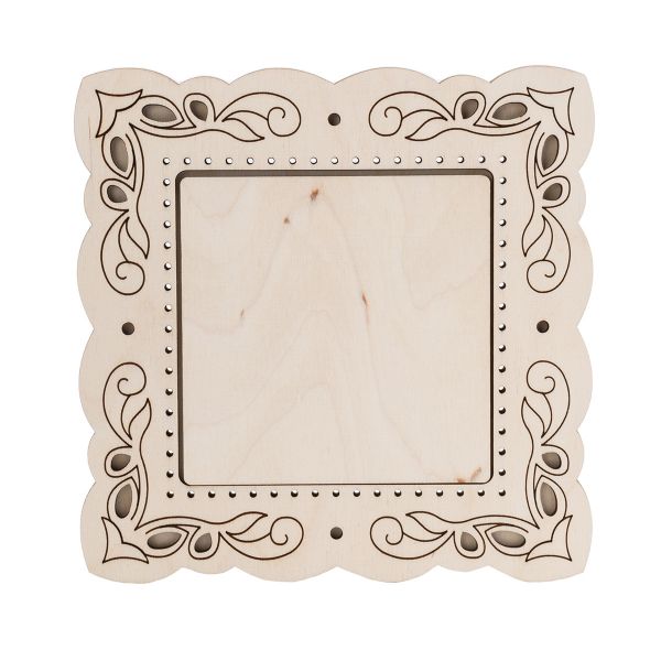 Рамка ажурная МП Студия Природный орнамент 18х18/11х11 см, ОР-314