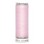 Нитки универсальные Gutermann Sew-all 100 (200 метров), 5 кат. | 372 бело-розовый