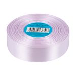 Лента атласная 1-сторонняя 25.0 мм / 33±2 метра, №080 сиреневый, в термоплёнке, Gamma