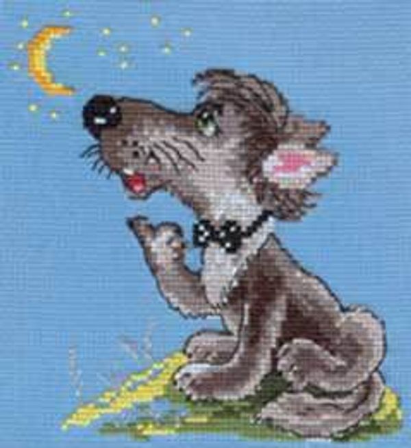 Набор для вышивания нитками Алиса, По секрету 13х14 см