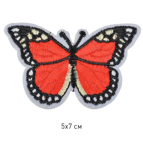 Термоаппликация Бабочка-02, 5х7см, 10 шт