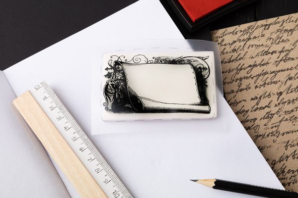 Штамп 5.8х8.4 см, 03 Свиток, Mr.Painter TSM-05