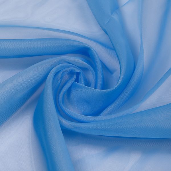 Вуаль 45 г/м², 300 см / 3 метра, Vei.104 цв.голубой