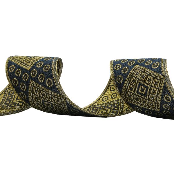 Лента (тесьма) жаккардовая 40.0 мм / 9 метров, Astra&Craft (54D) SR1353