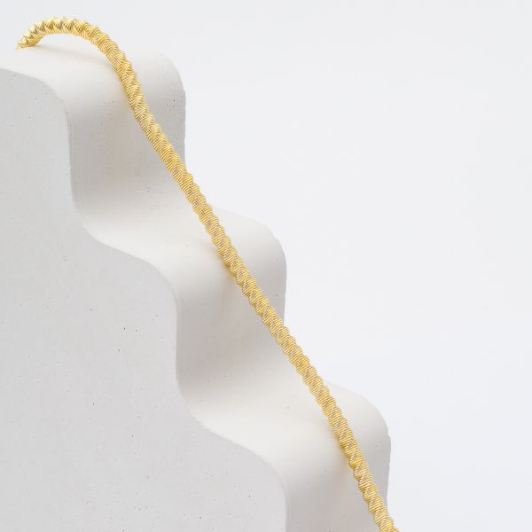 Трунцал зигзаг Золото 2,5 мм, 5±0.1 грамм, ТЗ001НН25