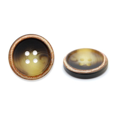 Пуговицы 4 прокола 34L (21мм), (Brown (коричневый)), 24 шт, 615013-3