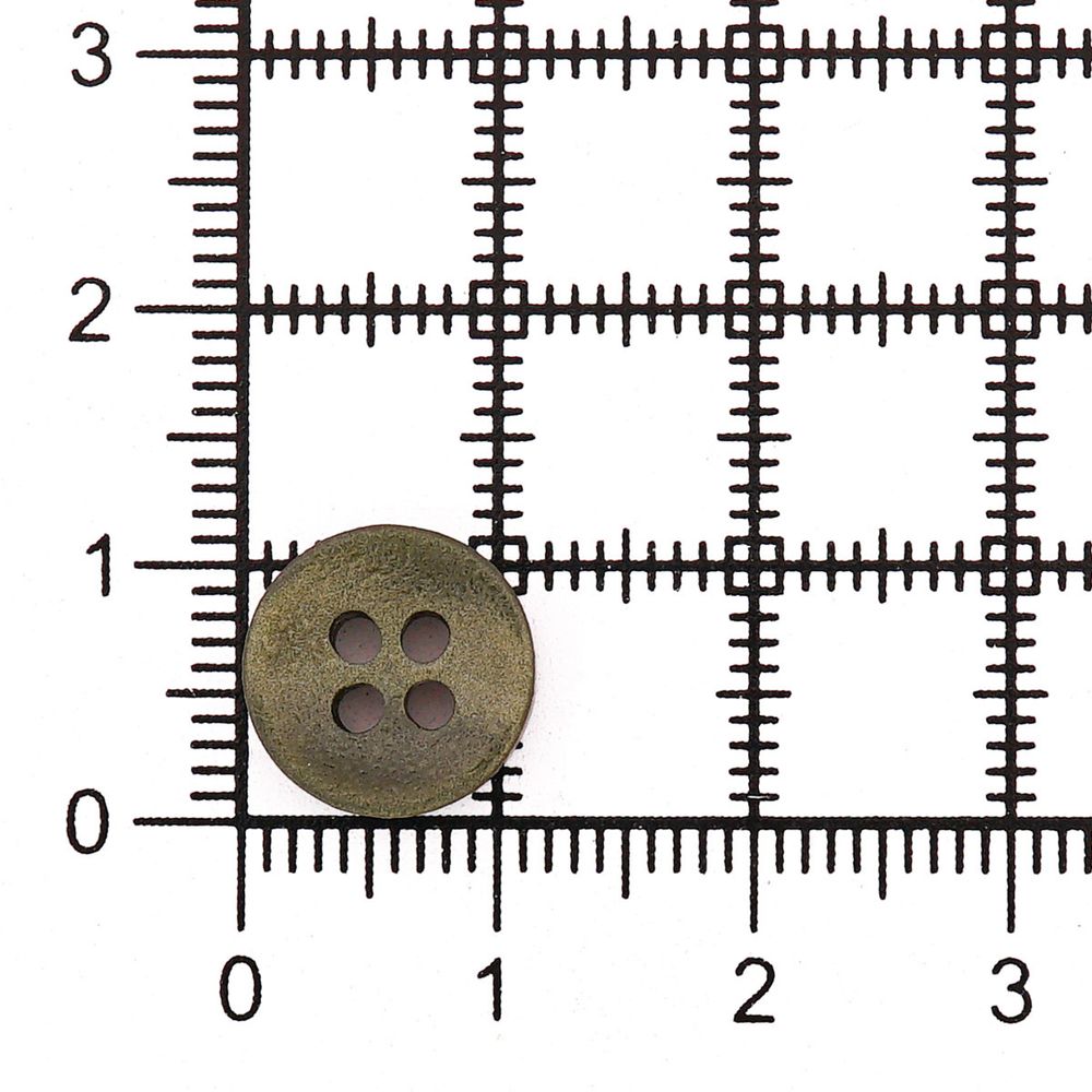 Пуговицы 4 прокола 18L=11 мм, пластик, col.11 хаки, 72 шт, CN2842