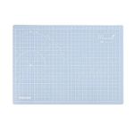 Коврик раскройный серый сверхпрочный 3мм 22*30см (A4) Maxwell premium двухсторонний трёхслойный