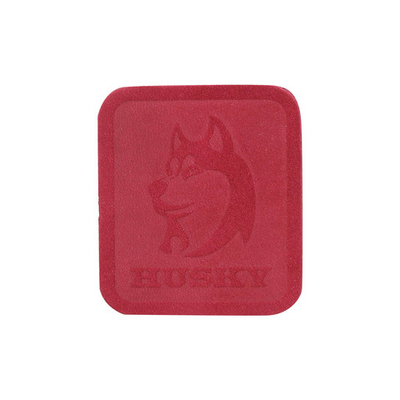 Термоаппликация из замши Husky 3,4х3,89см, 100% кожа, 59 бордовый, 1 шт