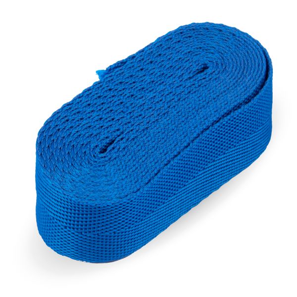 Стропа (ременная лента) 25 мм / 5х2.5 метра, фасовка, синий, 3816 (3074)