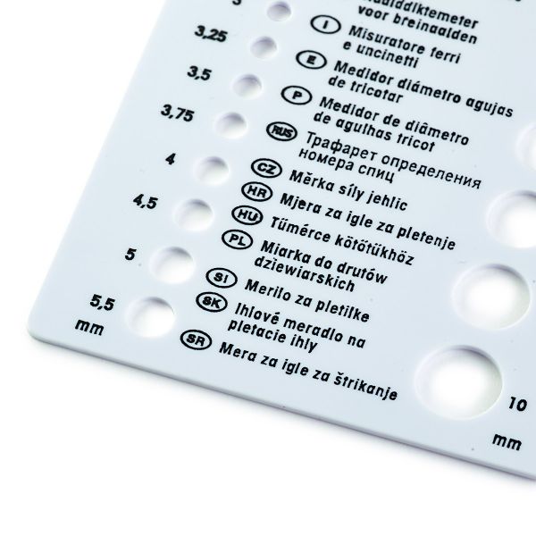 Приспособление для измерения диаметра спиц, Prym