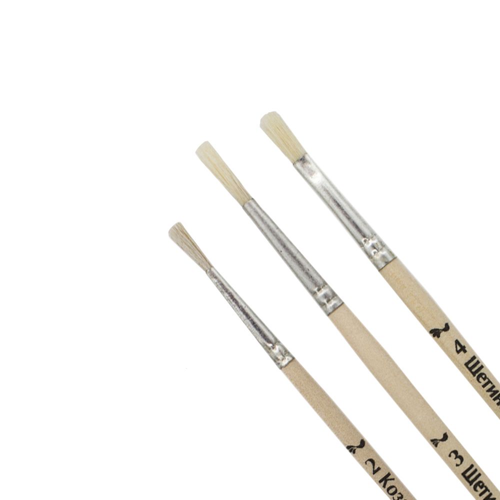 Набор 3 кистей Одуванчик