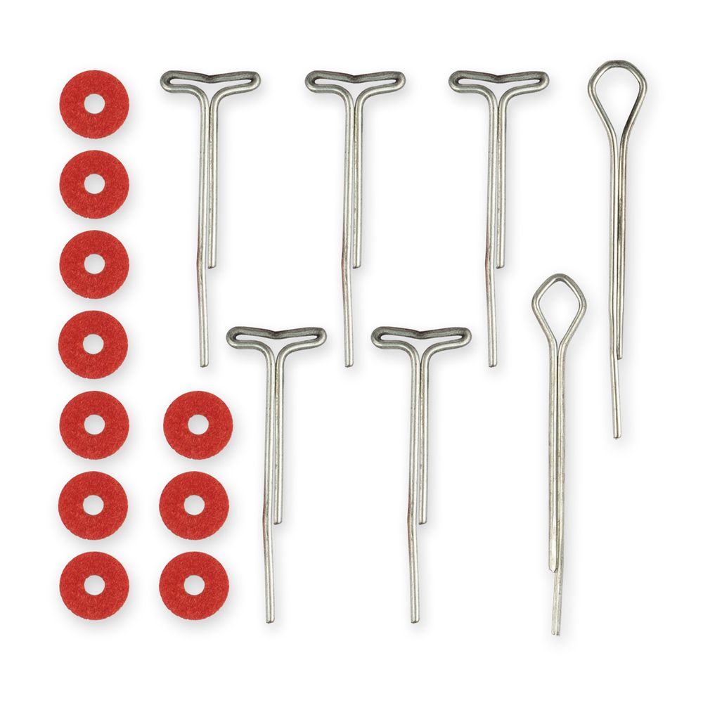 Набор креплений для суставов мишек Тедди фибра ⌀6 мм, 5 шт, NCF-06, HobbyBe NCF-06