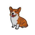 Самоклеящаяся аппликация (патч) №02, 1 шт, 01-219 Корги 5.1х5.8 см, Gamma ETR