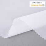 Дублерин эластичный точечный 45 г/м², 150 см / рул. 50 метров, белый, G-93eht Gamma